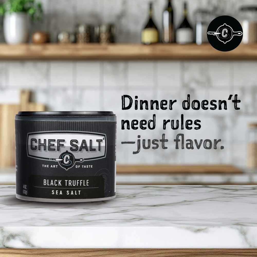 Black Truffle Sea Salt