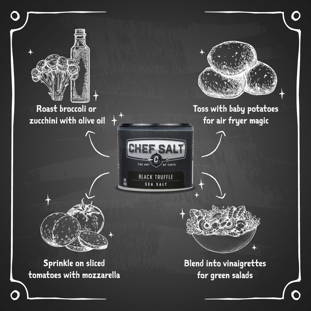 Black Truffle Sea Salt