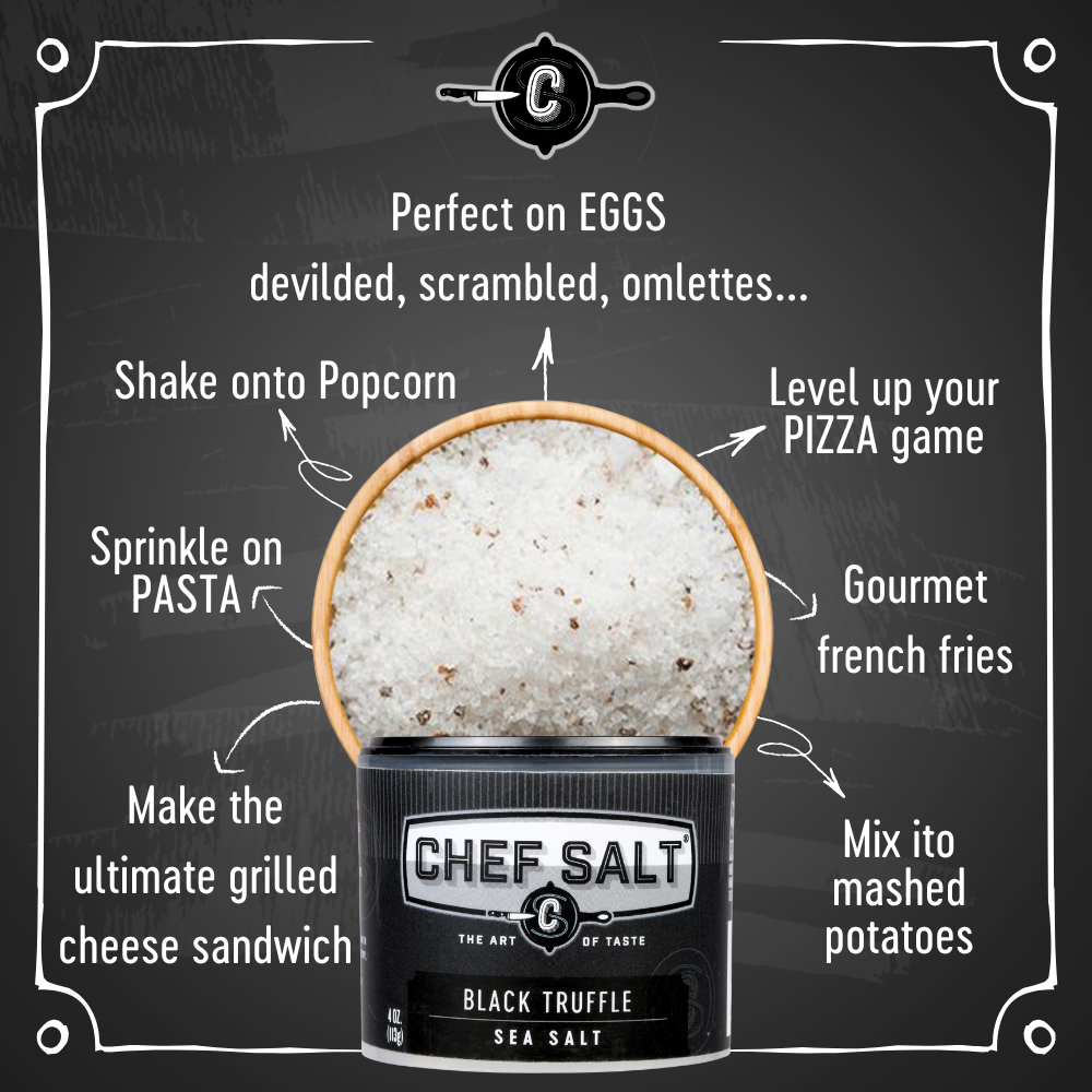 Black Truffle Sea Salt